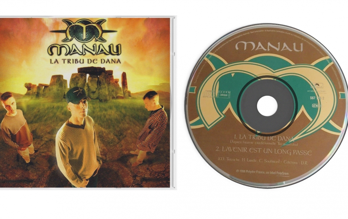 La tribu de Dana van Manau. Cd cover en front